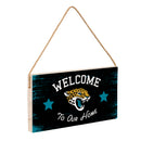 Jacksonville Jaguars Wood Wall Sign, 6x11