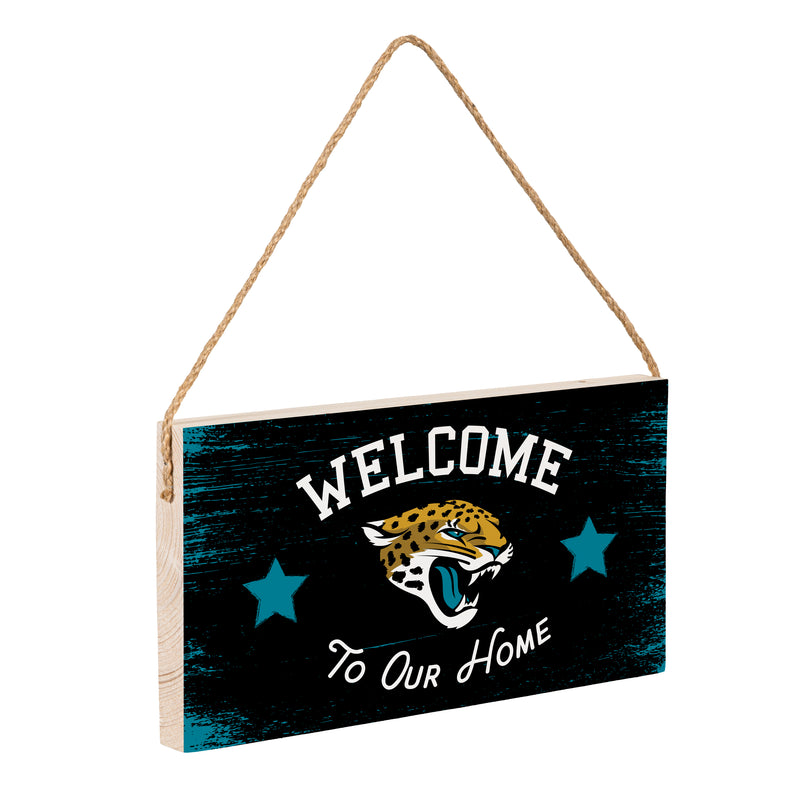 Jacksonville Jaguars Wood Wall Sign, 6x11