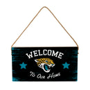 Jacksonville Jaguars Wood Wall Sign, 6x11