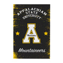 Appalachian State University Wood Wall Sign, 16x24