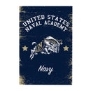 US Naval Academy Wood Wall Sign, 16x24
