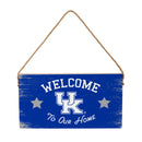 University of Kentucky Wood Wall Sign, 6x11
