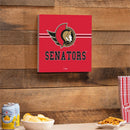 Ottawa Senators Wood Wall Sign, 12x12