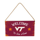 Virginia Tech Wood Wall Sign, 6x11