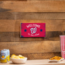 Washington Nationals Wood Wall Sign, 6x11