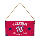 Washington Nationals Wood Wall Sign, 6x11