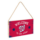 Washington Nationals Wood Wall Sign, 6x11