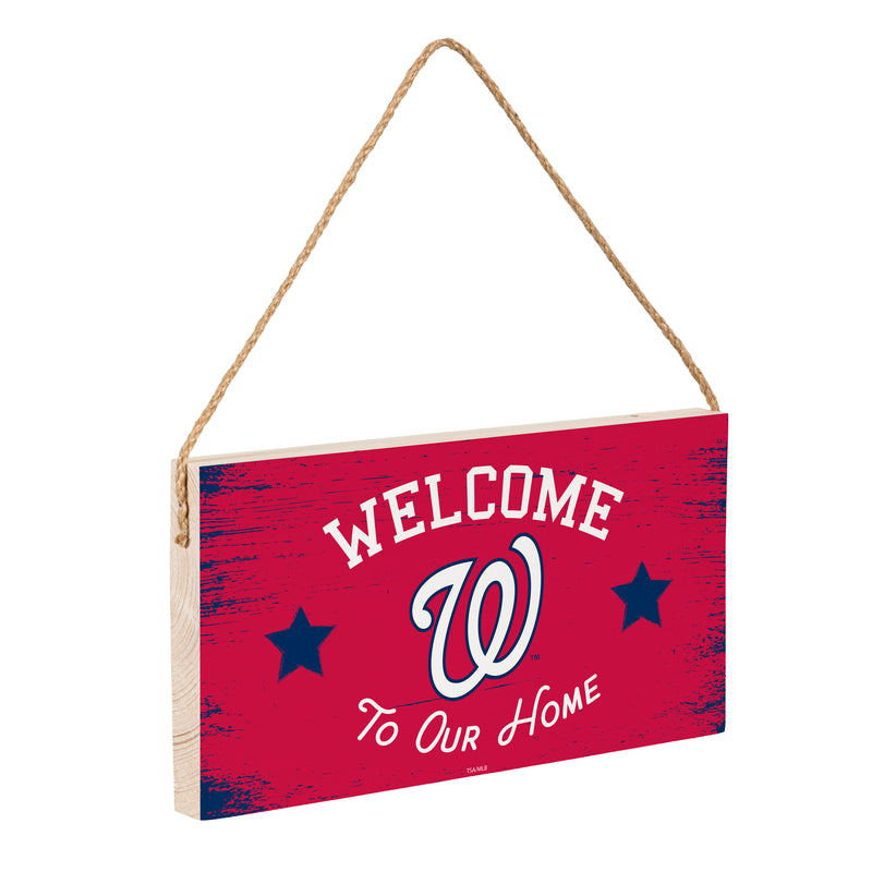 Washington Nationals Wood Wall Sign, 6x11