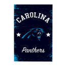 Carolina Panthers Wood Wall Sign, 16x24
