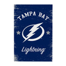 Tampa Bay Lightning Wood Wall Sign, 16x24