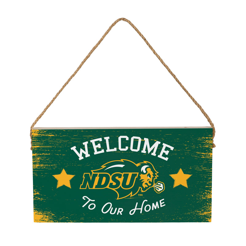 North Dakota State University Wood Wall Sign, 6x11