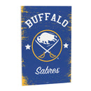 Buffalo Sabres Wood Wall Sign, 16x24