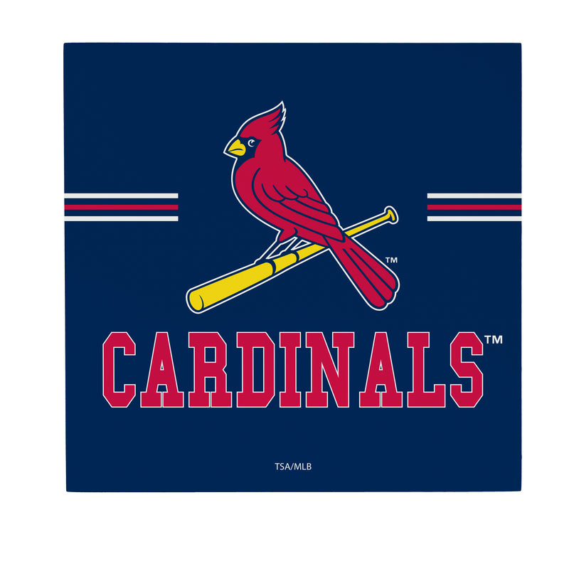 St Louis Cardinals Wood Wall Sign, 12x12