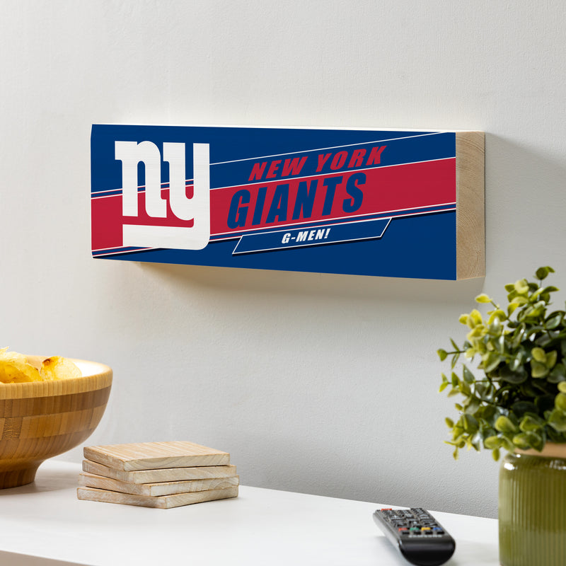 New York Giants Mantle Sign, Down Home Fans, 5x18