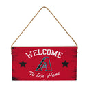 Arizona Diamondbacks Wood Wall Sign, 6x11