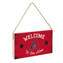 Arizona Diamondbacks Wood Wall Sign, 6x11