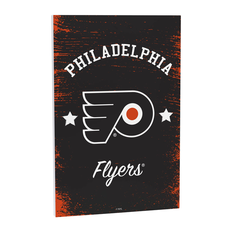 Philadelphia Flyers Wood Wall Sign, 16x24