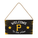 Pittsburgh Pirates Wood Wall Sign, 6x11