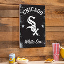 Chicago White Sox Wood Wall Sign, 16x24