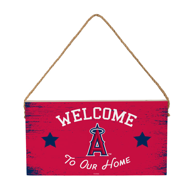 Los Angeles Angels Wood Wall Sign, 6x11