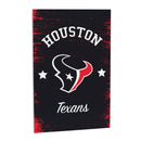 Houston Texans Wood Wall Sign, 16x24
