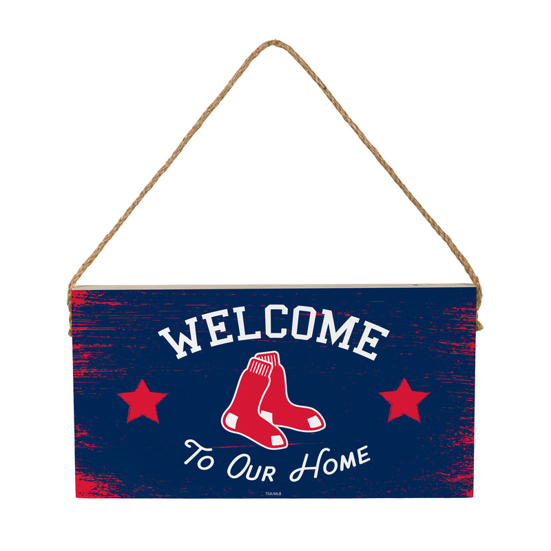 Boston Red Sox Wood Wall Sign, 6x11