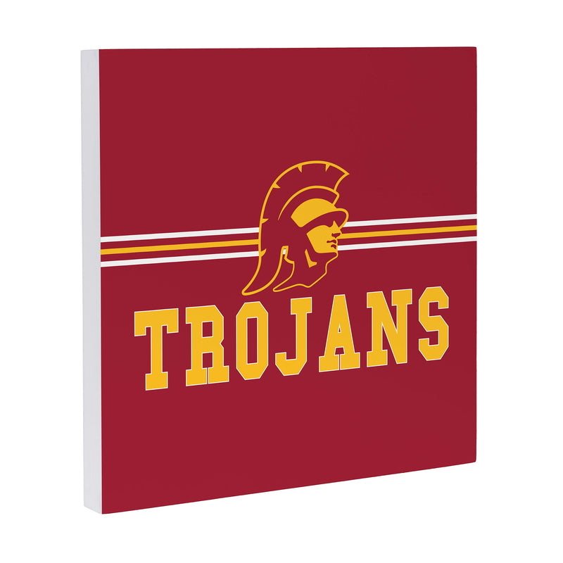 University of Southern California Wood Wall Sign, 12x12