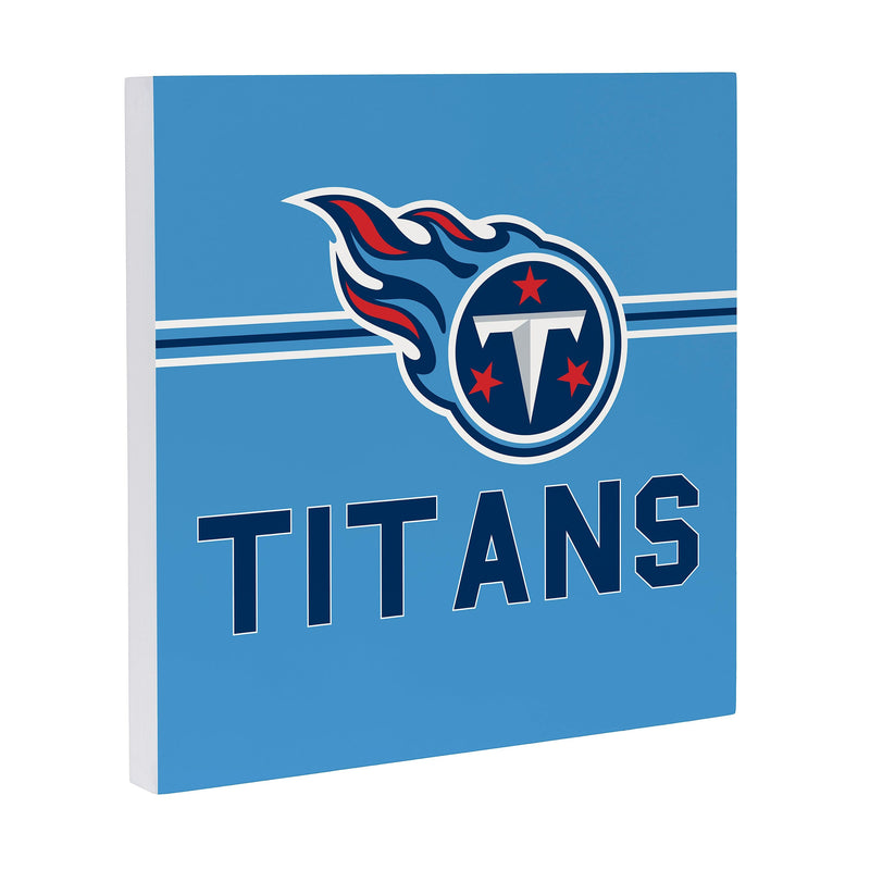 Tennessee Titans Wood Wall Sign, 12x12