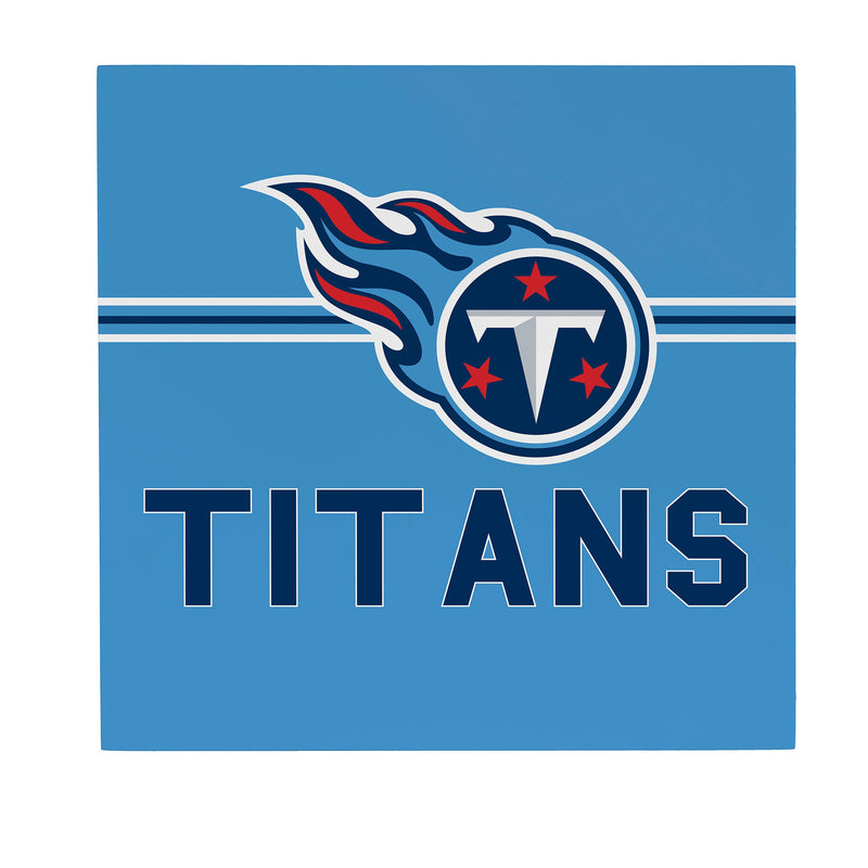 Tennessee Titans Wood Wall Sign, 12x12