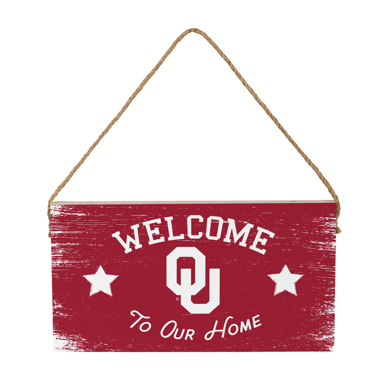 University of Oklahoma Wood Wall Sign, 6x11