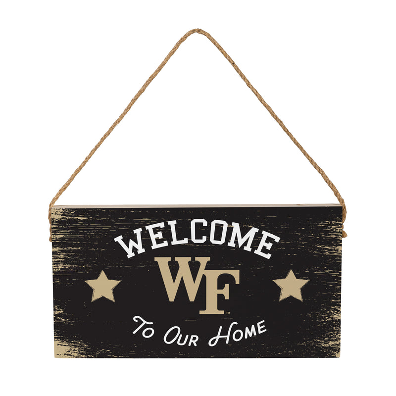 Wake Forest University Wood Wall Sign, 6x11