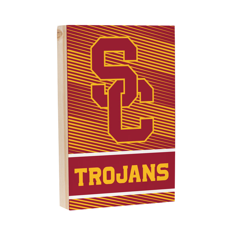 University of Southern California Plock, Down Home Fans, 8x12