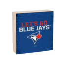 Toronto Blue Jays Plock, Down Home Fans, 6x6