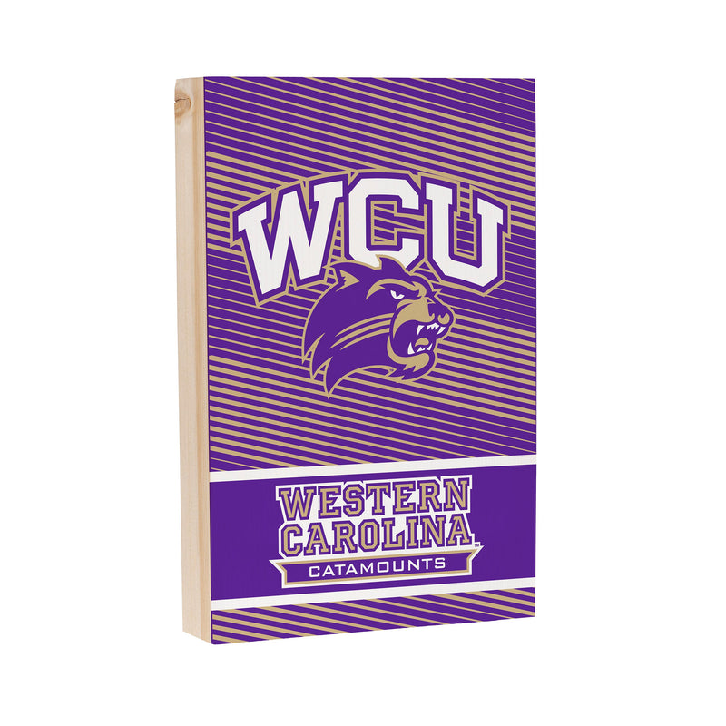 Western Carolina University Plock, Down Home Fans, 8x12