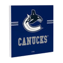 Vancouver Canucks Wood Wall Sign, 12x12