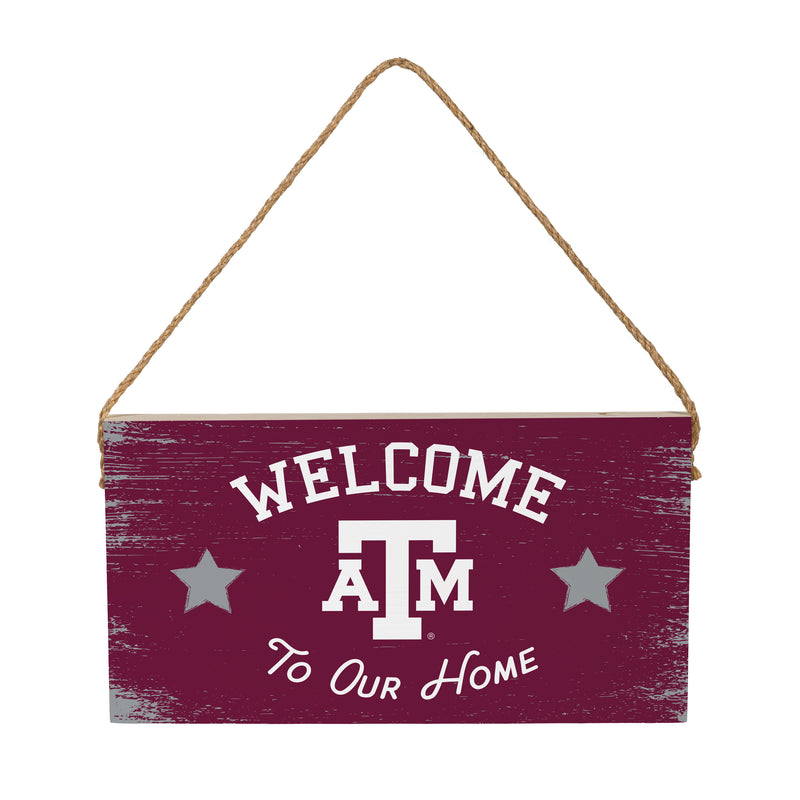 Texas A&M Wood Wall Sign, 6x11