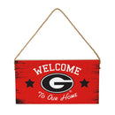 University of Georgia Wood Wall Sign, 6x11