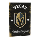 Vegas Golden Knights Wood Wall Sign, 16x24