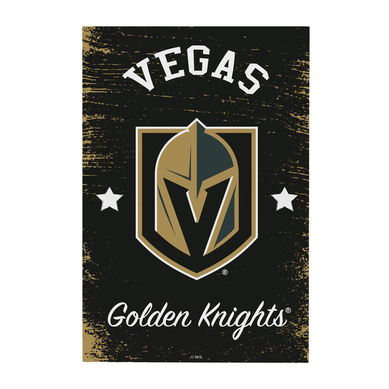 Vegas Golden Knights Wood Wall Sign, 16x24