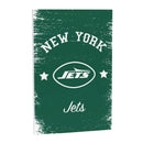 New York Jets Wood Wall Sign, 16x24