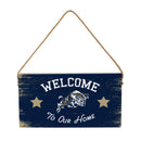US Naval Academy Wood Wall Sign, 6x11