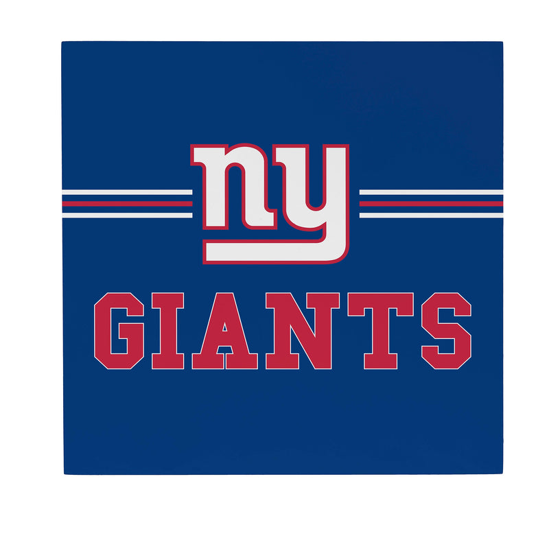 New York Giants Wood Wall Sign, 12x12