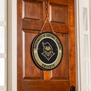 University of Central Florida Round Door Decor with Hanging Rope, 18x18