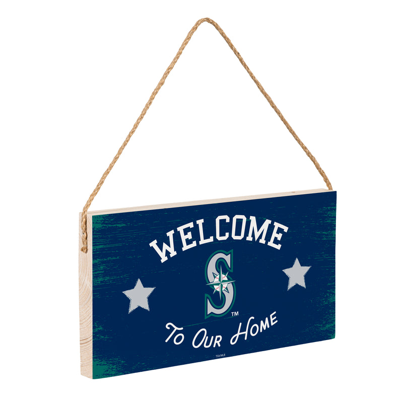 Seattle Mariners Wood Wall Sign, 6x11