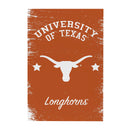 University of Texas Wood Wall Sign, 16x24