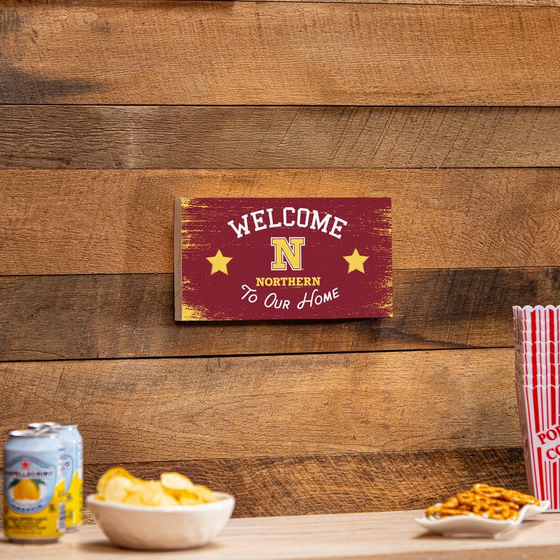 Northern State University Wood Wall Sign, 6x11