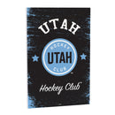 Utah Mammoth Wood Wall Sign, 16x24