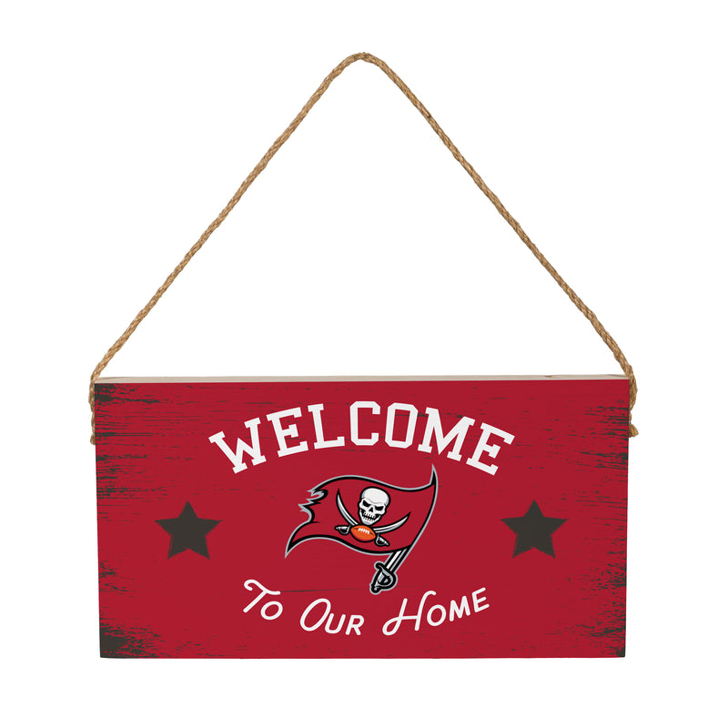 Tampa Bay Buccaneers Wood Wall Sign, 6x11