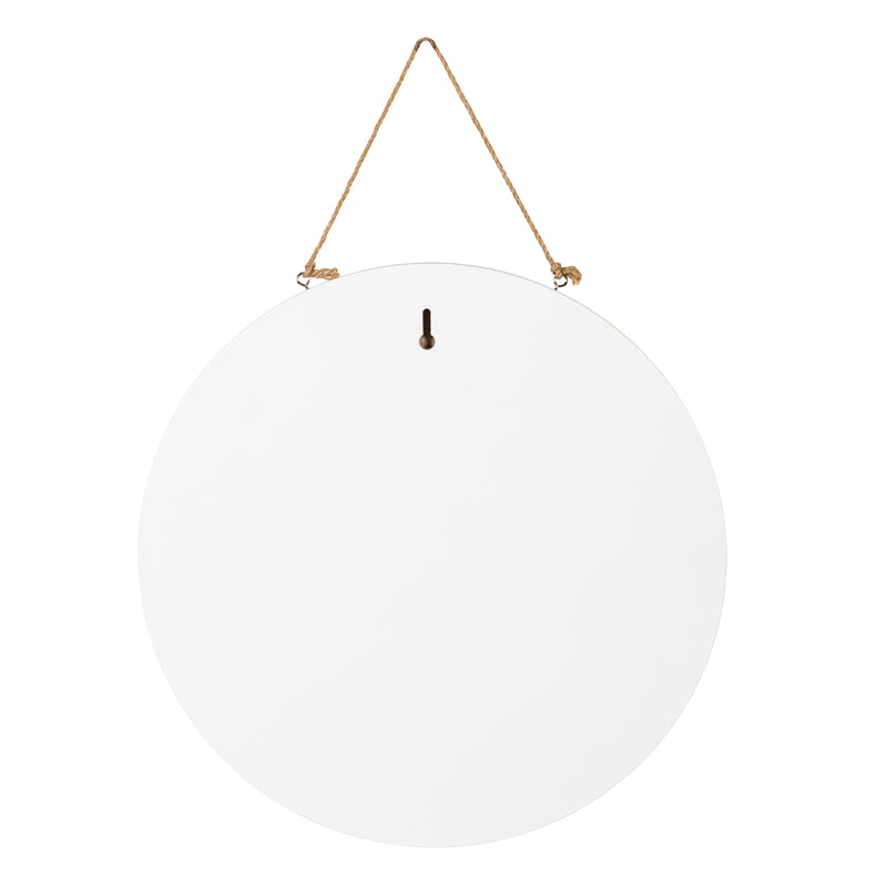 Houston Astros Round Door Decor with Hanging Rope, 18x18