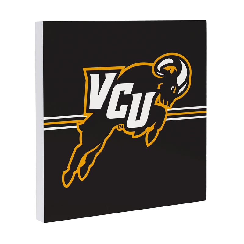 Virginia Commonwealth University Wood Wall Sign, 12x12